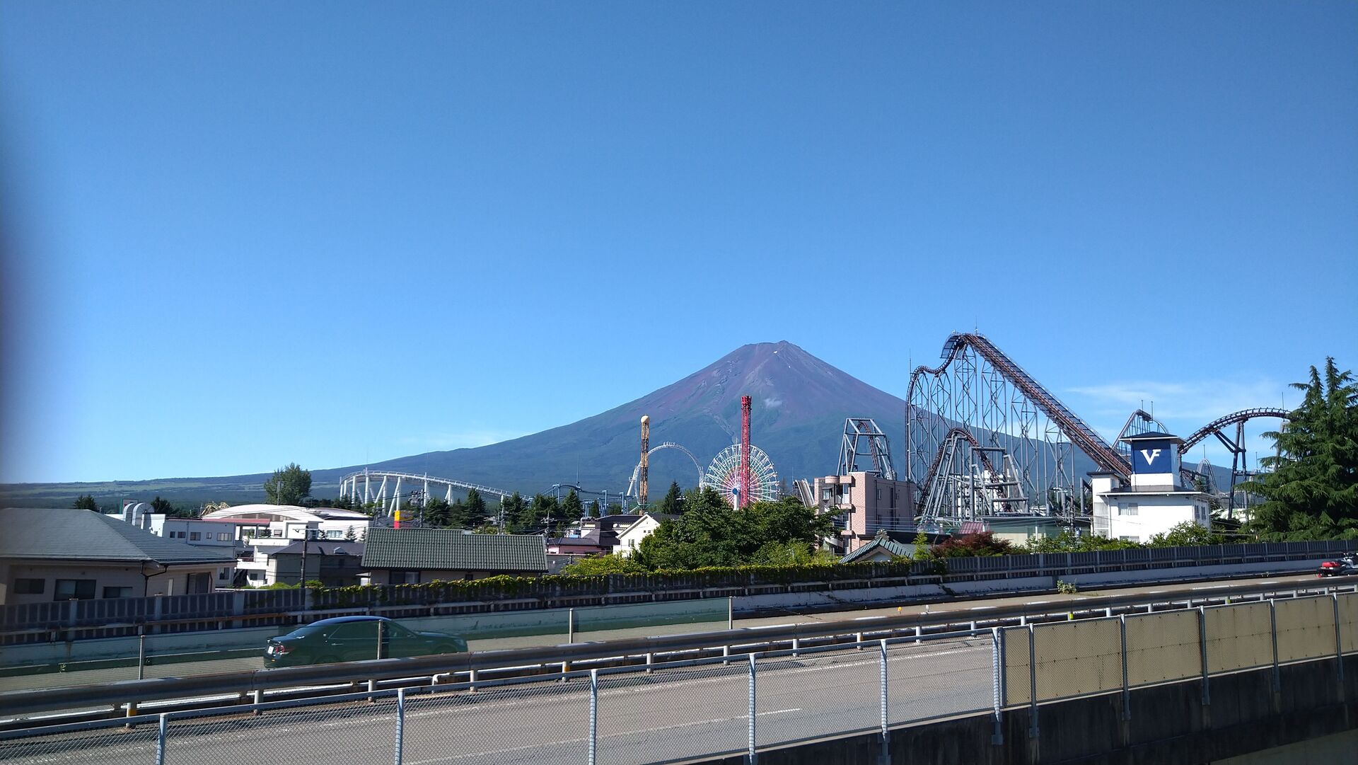 素敵な景色を見ながら